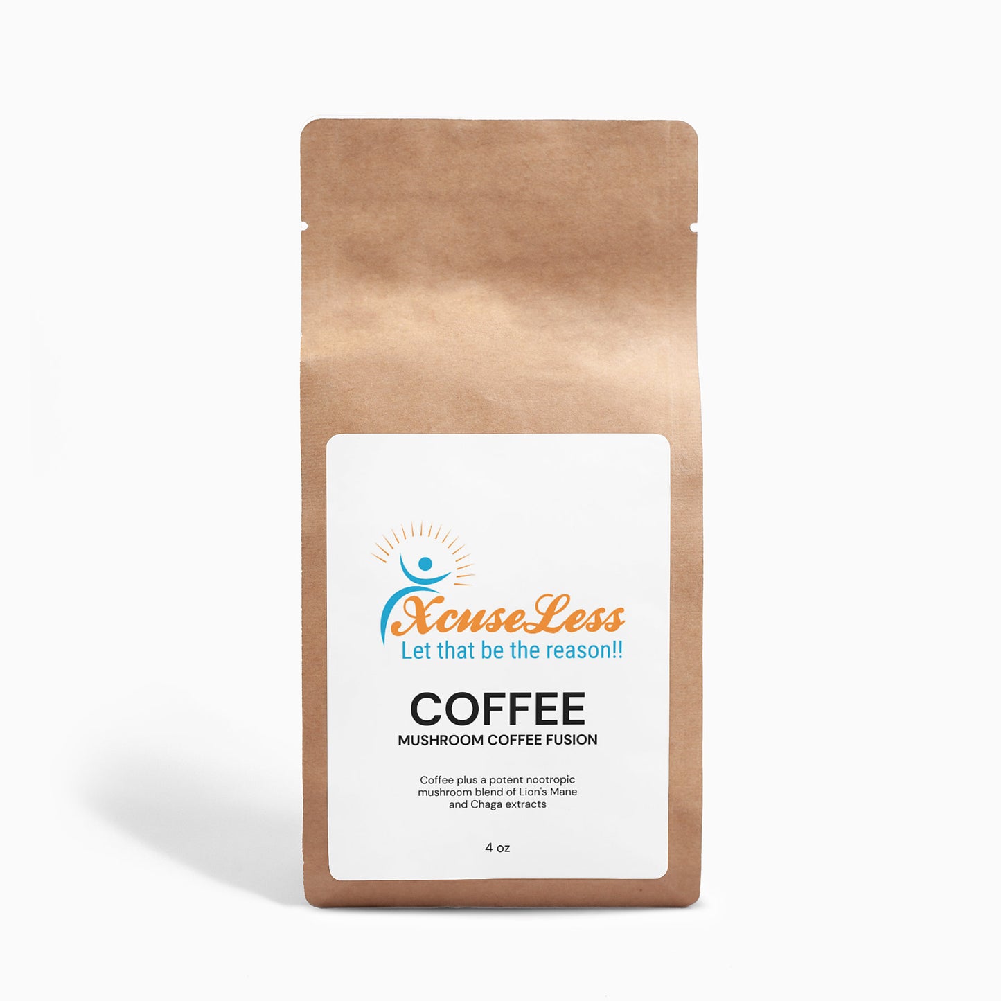 Mushroom Coffee Fusion - Lion’s Mane & Chaga 4oz