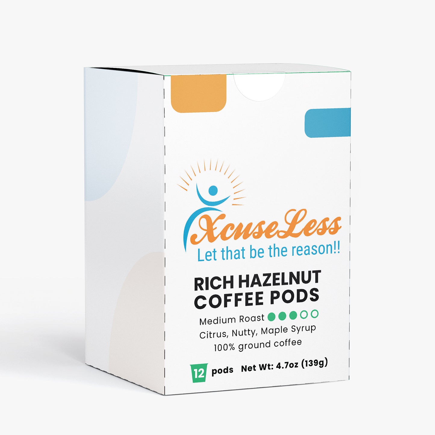 Rich Hazelnut Coffee Pods (Medium Roast)
