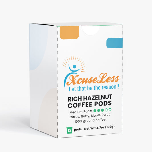 Rich Hazelnut Coffee Pods (Medium Roast)