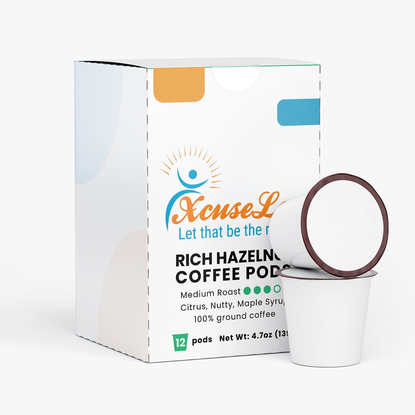 Rich Hazelnut Coffee Pods (Medium Roast)