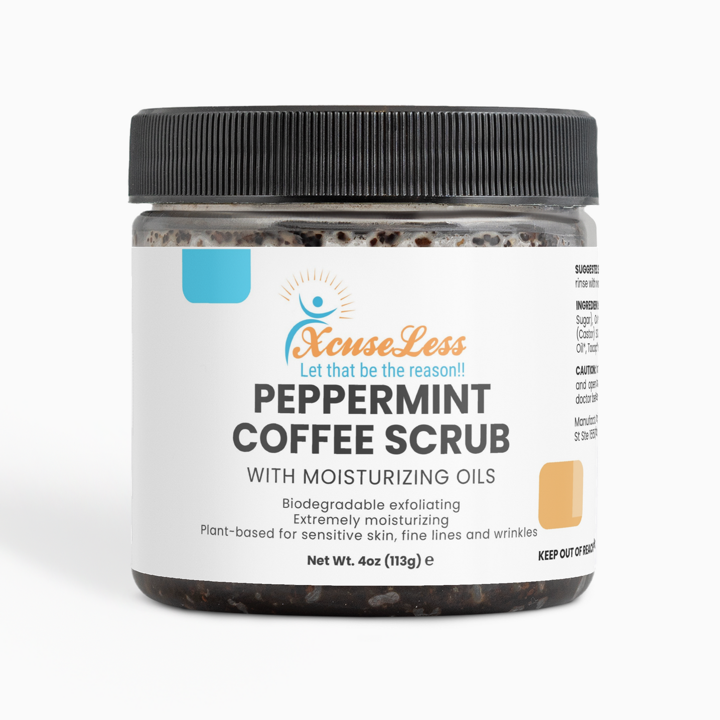 Peppermint Coffee Scrub