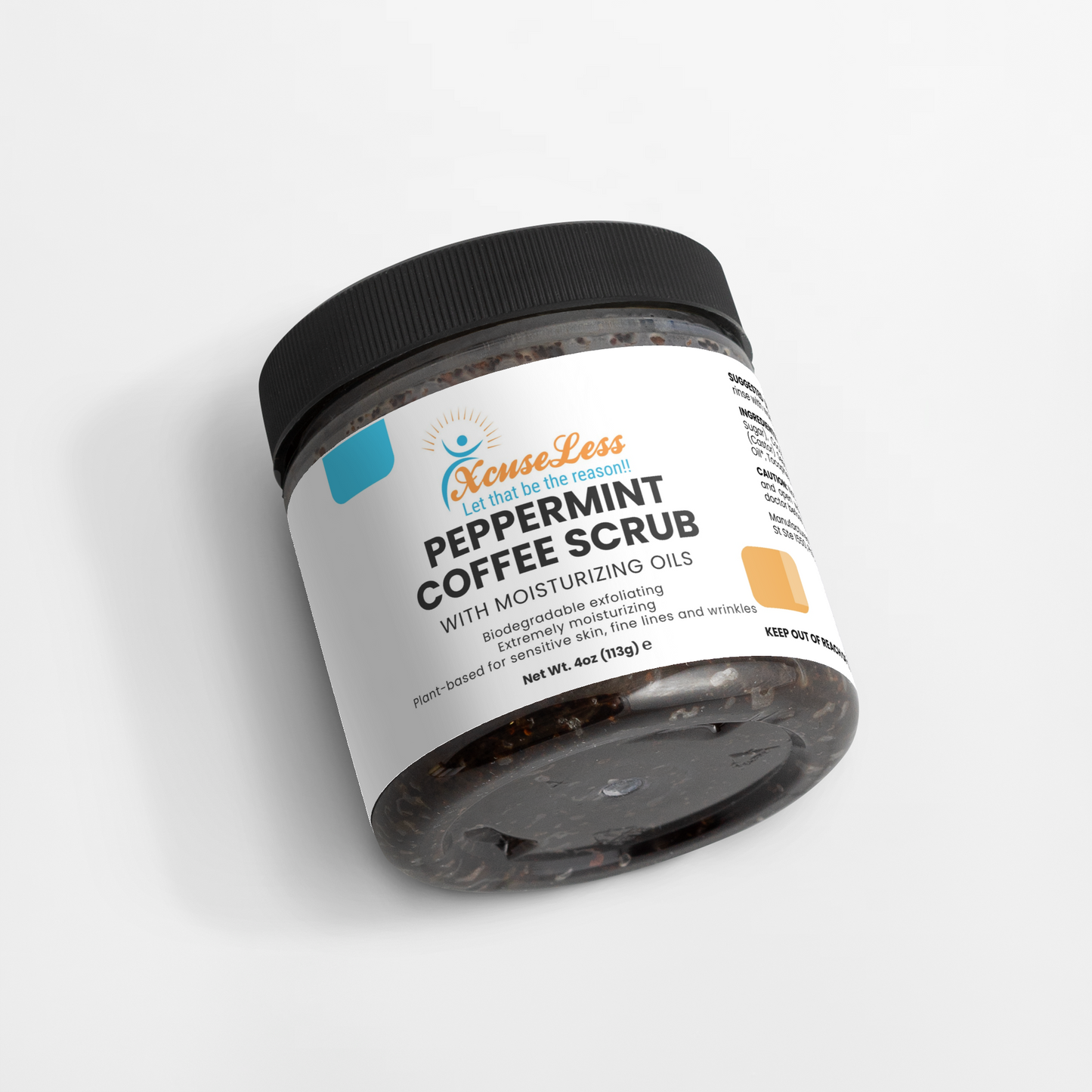 Peppermint Coffee Scrub