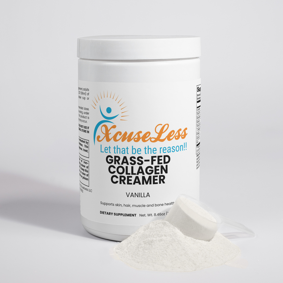 Grass-Fed Collagen Creamer (Vanilla)