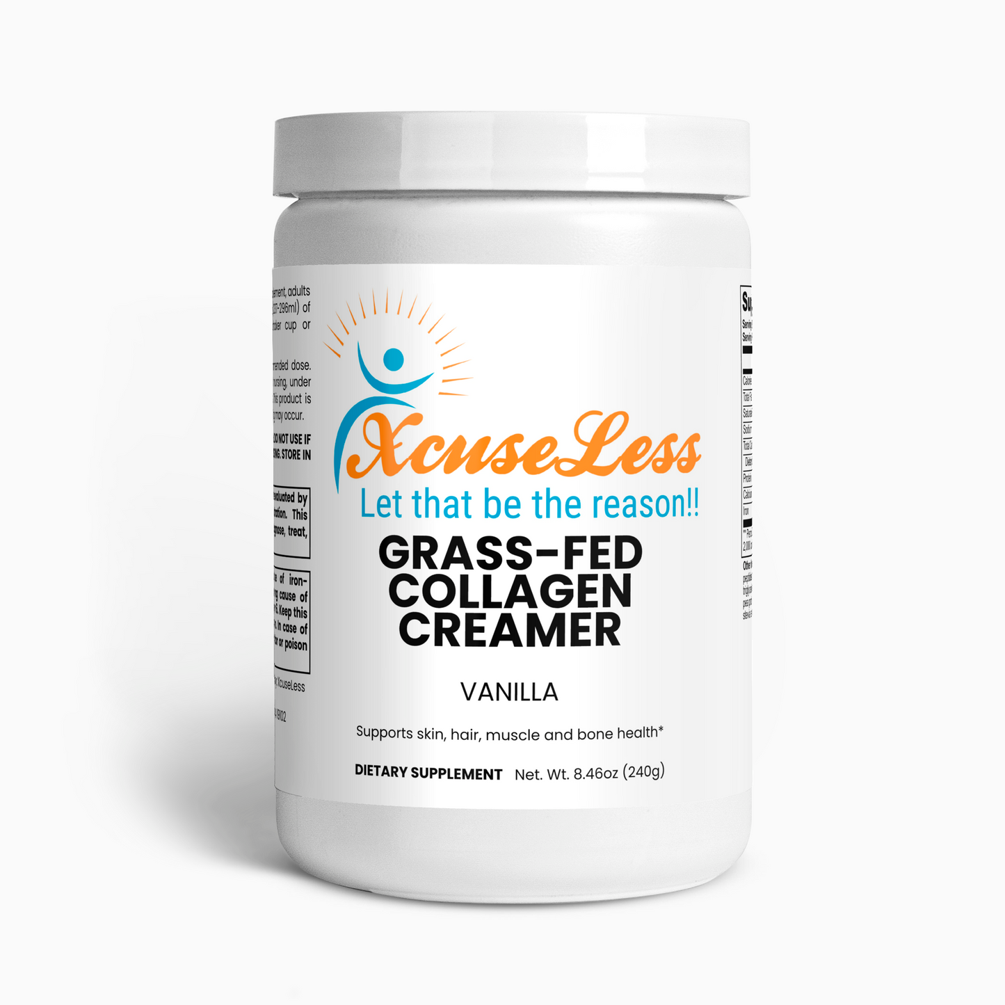 Grass-Fed Collagen Creamer (Vanilla)