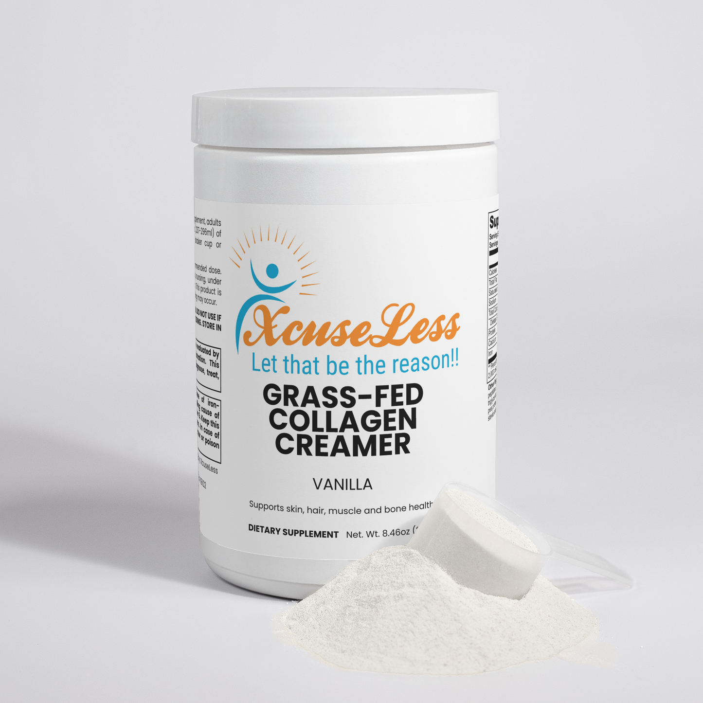 Grass-Fed Collagen Creamer (Vanilla)