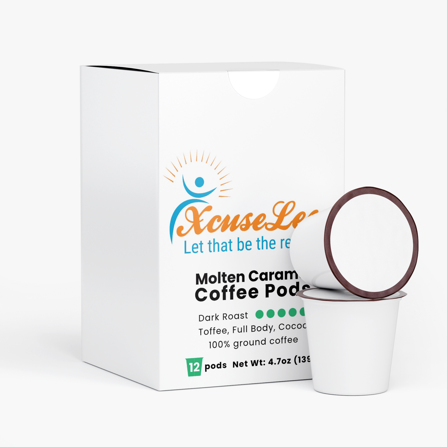 Molten Caramel Coffee Pods (Dark Roast)
