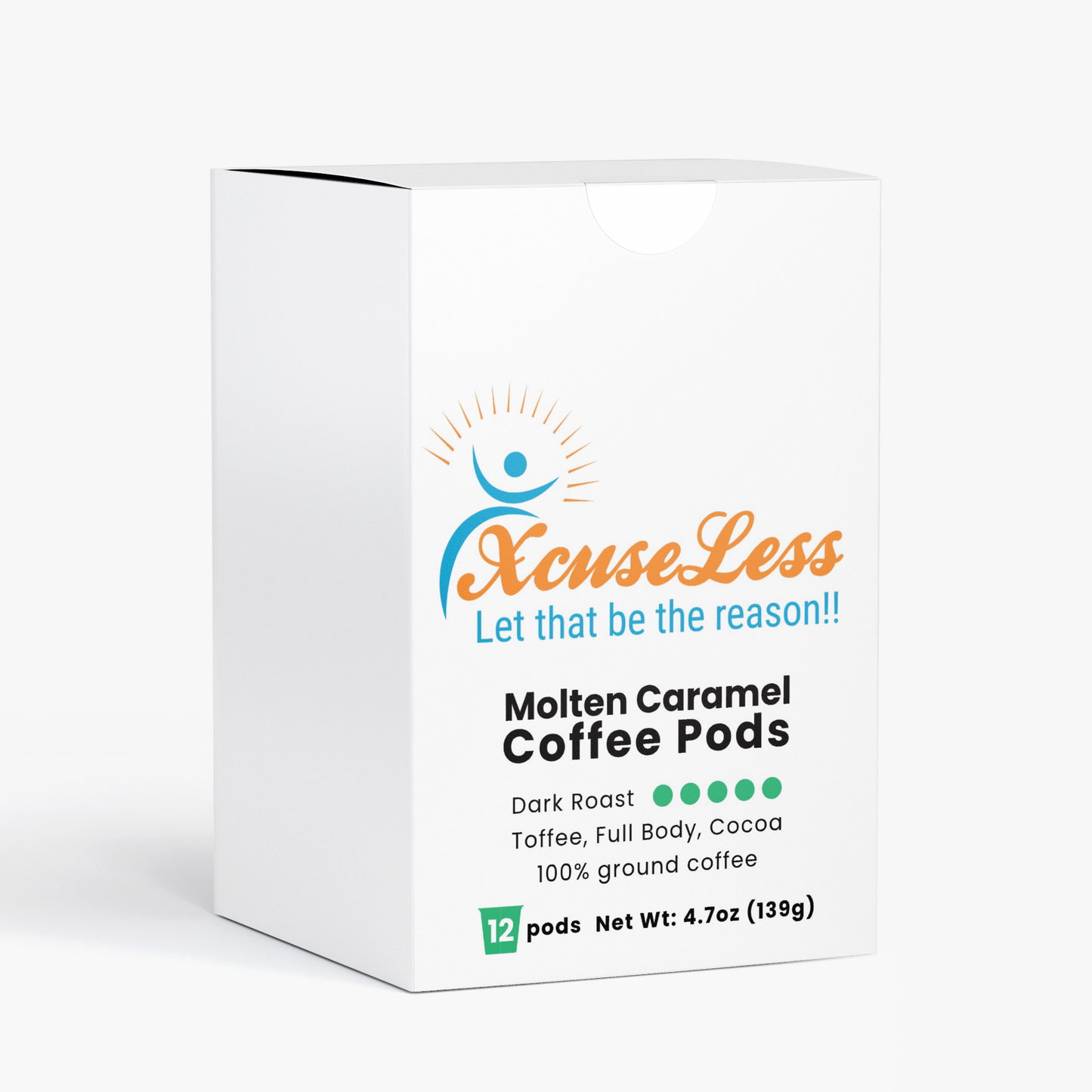 Molten Caramel Coffee Pods (Dark Roast)